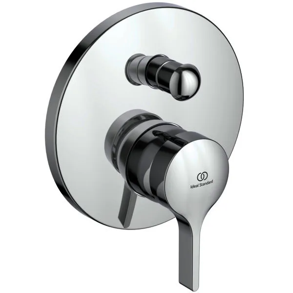 Ideal Standard Badearmatur UP Melange, Bausatz 2, Ros. d:163mm, eigens.DIN EN 1717, Chrom