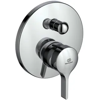 Ideal Standard Badearmatur UP Melange, Bausatz 2, Ros. d:163mm, eigens.DIN EN 1717, Chrom