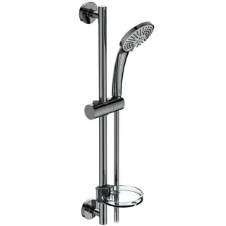 Ideal Standard Brausekombination Idealrain 600mm 3-Funktionshandbrause, d:100mm Chrom – Bild 2