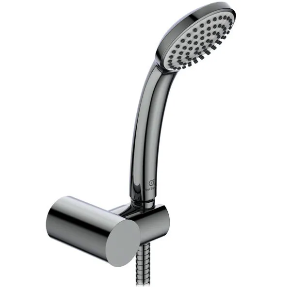 Ideal Standard Handbrause-Set Idealrain 1-Funktionshandbrause, d:80mm Chrom