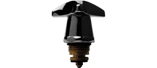 Sanitär-Oberteil 1/2" warm mit Metalldreisterngriff (Trecorn)