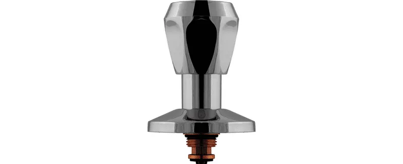 Sanitär-Oberteil 1/2" kalt f.UP-Ventile mit Dreikanthaubengriff aus Metall