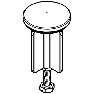 GROHE Stopfen 440039 zu Eichelberg Ablaufgarnitur 1 1/4" chrom – Bild 2