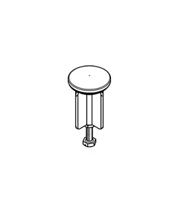 GROHE Stopfen 440039 zu Eichelberg Ablaufgarnitur 1 1/4" chrom – Bild 3