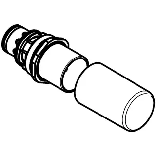 GROHE Unterputz-Umstellung 440018 für Eichelberg UP-EH-Wannenbatterie chrom – Bild 3