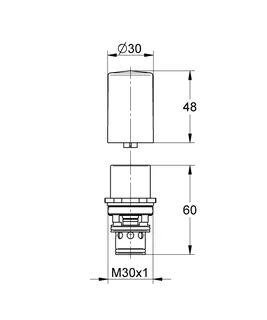 GROHE Unterputz-Umstellung 440018 für Eichelberg UP-EH-Wannenbatterie chrom – Bild 4