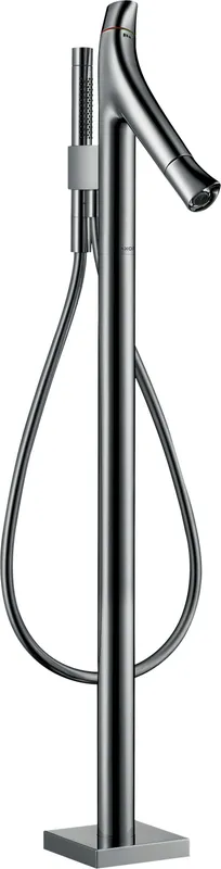 Hansgrohe Wannenmischer Axor Starck Organic Fertigset chrom zur Bodenmontage