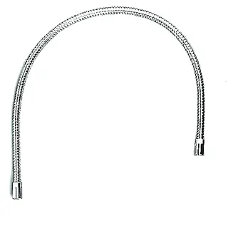 KWC Metallschlauch L1275 zu GBr 1/2"x1/2" druckfest, Edelstahl – Bild 2