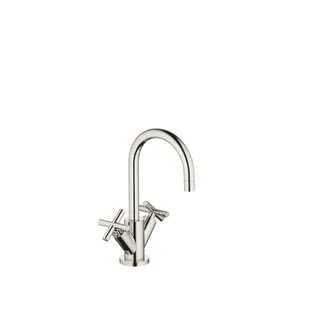 Dornbracht Waschtisch-Einlochbatterie mit Ablaufgarnitur TARA 22512892 Platin