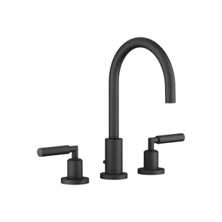 Dornbracht Waschtisch-3-Lochbatt. mit Ablaufgarnitur TARA 20713882 Schwarz matt