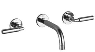 Dornbracht Waschtisch-Wandbatterie ohne Ablaufgarnitur TARA 36712882 Platin – Bild 2