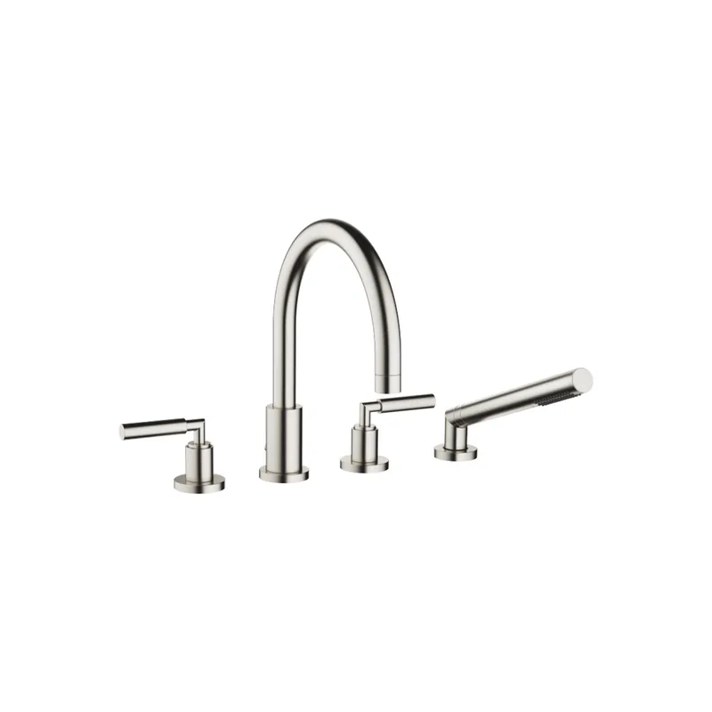 Dornbracht Wannen-Vierlochbatt. f.W.-randmont. TARA 27512882 Platin gebürstet