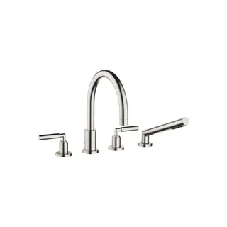 Dornbracht Wannen-Vierlochbatt. f.W.-randmont. TARA 27512882 Platin gebürstet