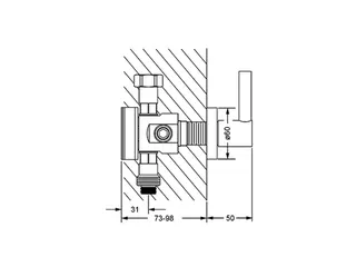 Unterputz-Ventil-Modul, FM-Set Serie CHARLESTON, BR – Bild 2