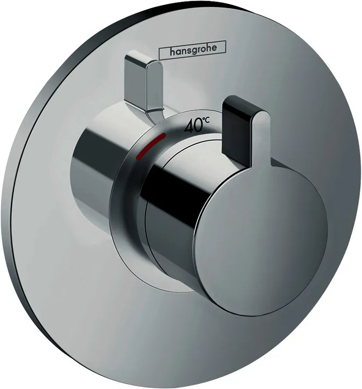 Hansgrohe Thermostat Unterputz Ecostat S Highflow Fertigset chrom