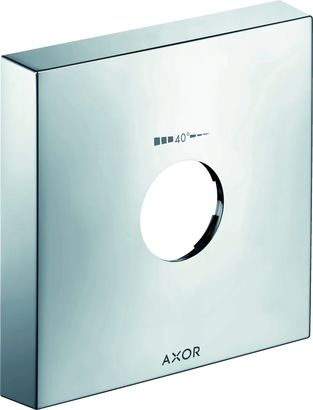 Hansgrohe Verlängerungsrosette Axor eckig Pfeil 1-Loch chrom