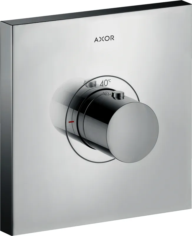 Hansgrohe Thermostat UP Axor ShowerSelect Fertigset quadratisch chrom