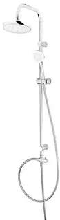 sanibel 1001-Showerpipe Brausesystem A17 1095mm Kopfbrause 180mm Handbr 3S verchr