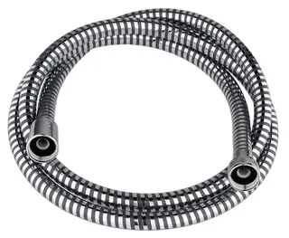 sanibel 1001-Brauseschlauch A17 DN15 x1600mm silbergrau kon. Mutter verchromt