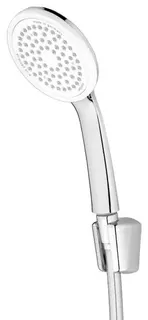 sanibel 3001-Wannen-Brauseset A17 mit Handbrause 1S 105mm einstrahlig verchr.