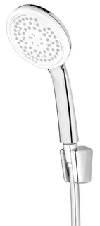 sanibel 3001-Wannen-Brauseset A17 mit Handbrause 3S 105mm dreistrahlig verchr.