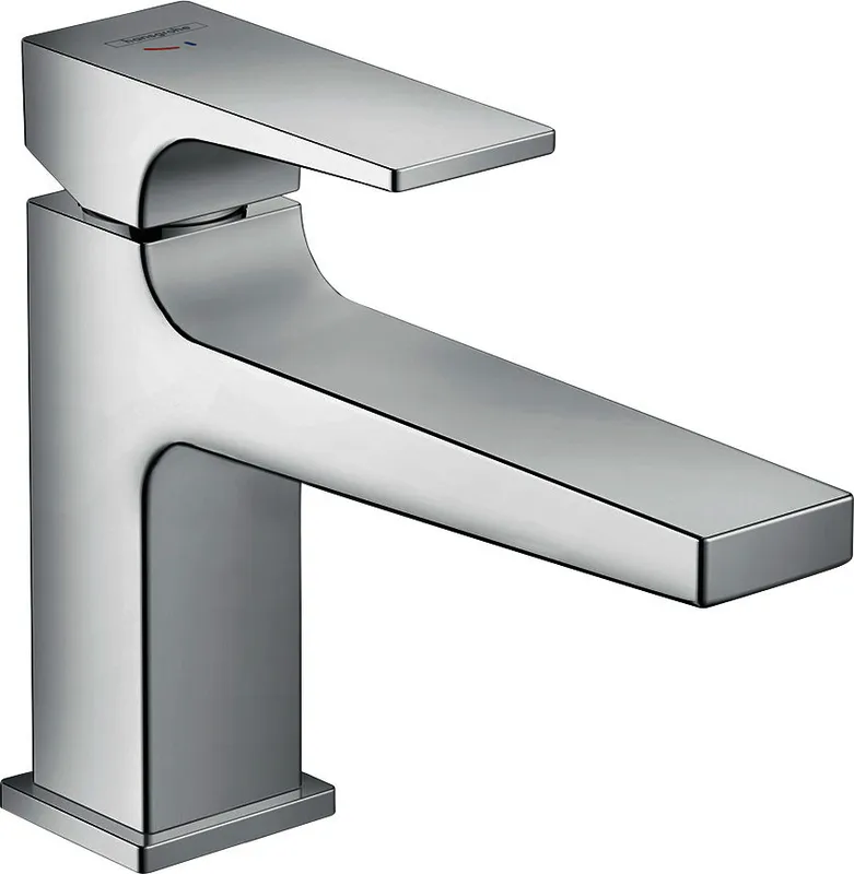Hansgrohe Waschtischmischer 100 Metropol chrom CoolStart langer Ausl.Push-Open Ablaufg.