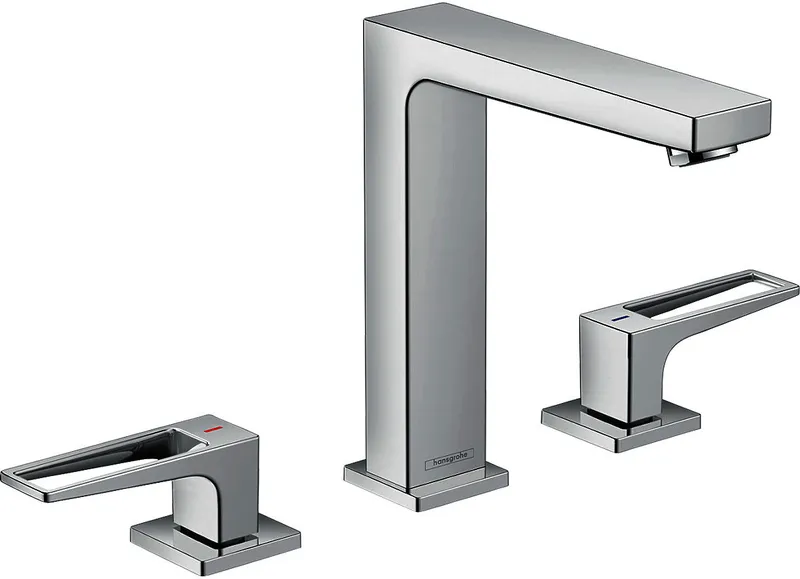 Hansgrohe 3-Loch Waschtischarmatur 160 Metropol Bügelgriff chrom