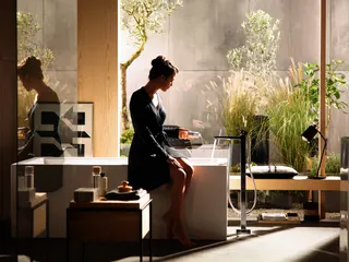 Hansgrohe Wannenmischer Metropol Fertigset Bügelgriff zur Bodenmontage chrom – Bild 3