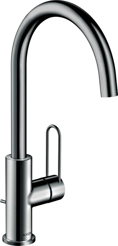 Hansgrohe Waschtischmischer 240 Axor Uno Schwenkauslauf Bügelgriff chrom