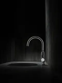 Hansgrohe Waschtischmischer 240 Axor Uno Schwenkauslauf Bügelgriff chrom – Bild 2