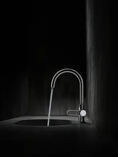 Hansgrohe Waschtischmischer 240 Axor Uno Schwenkauslauf Bügelgriff chrom – Bild 5