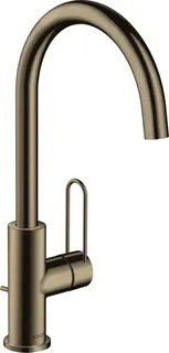Hansgrohe Waschtischmischer 240 Axor Uno Schwenkauslauf Bügelgriff BN – Bild 2