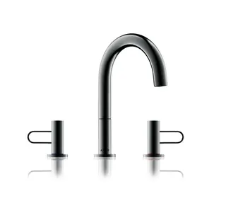 HG 3-Loch Waschtischarmatur 200 Axor Uno Bügelgriff chrom