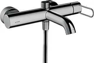 Hansgrohe Wannenmischer Aufputz Axor Uno Bügelgriff chrom – Bild 2