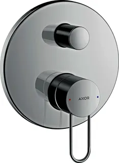 Hansgrohe Wannenmischer Unterputz Axor Uno Fertigset Bügelgriff chrom