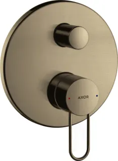 Hansgrohe Wannenmischer Unterputz Axor Uno Fertigset Bügelgriff BN – Bild 2