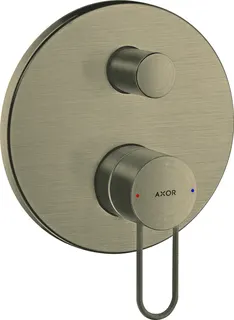 Hansgrohe Wannenmischer Unterputz Axor Uno F-Set Bügelgriff BN m.Sicherungskombi.