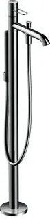 Hansgrohe Wannenmischer Axor Uno Fertigset Bügelgriff zur Bodenmontage chrom – Bild 2
