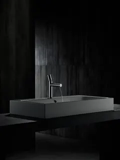 Hansgrohe Waschtischmischer 110 Axor Uno Zerogriff unverschließb.Ablaufg.chrom – Bild 3