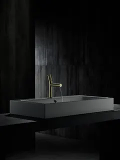 Hansgrohe Waschtischmischer 110 Axor Uno Zerogriff unverschließb.Ablaufg.BN – Bild 3