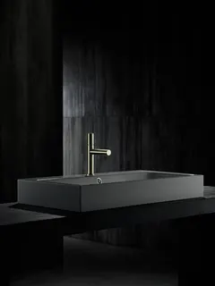 Hansgrohe Waschtischmischer 110 Axor Uno Zerogriff unverschließb.Ablaufg.BN – Bild 4