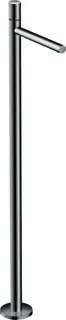 Hansgrohe Waschtischmischer Axor Uno Fertigset zur Bodenmontage Zerogriff chrom – Bild 2