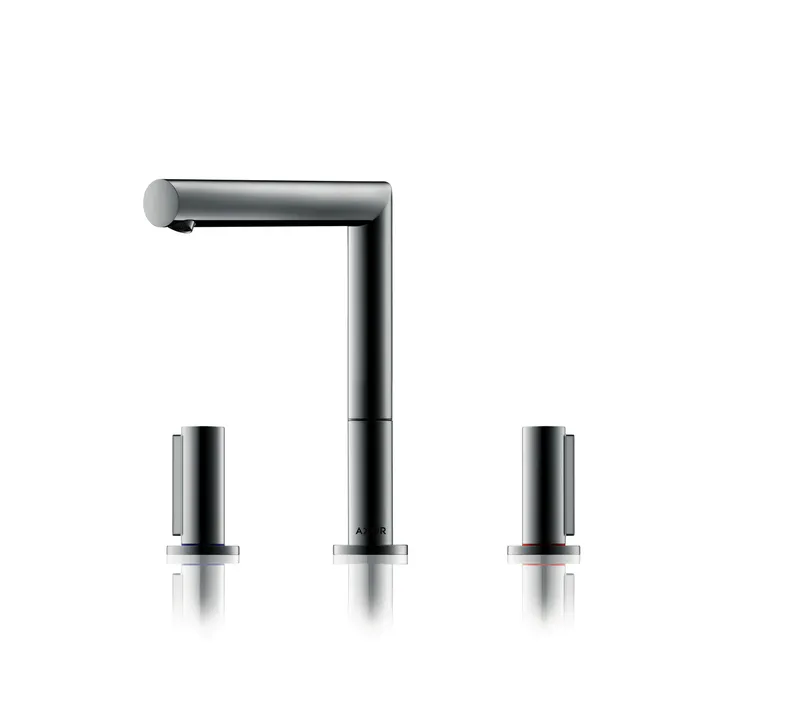 Hansgrohe 3-Loch Waschtischarmatur 200 Axor Uno Zerogriff chrom