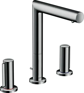 Hansgrohe 3-Loch Waschtischarmatur 200 Axor Uno Zerogriff chrom – Bild 3