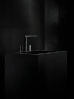 Hansgrohe 3-Loch Waschtischarmatur 200 Axor Uno Zerogriff chrom – Bild 4