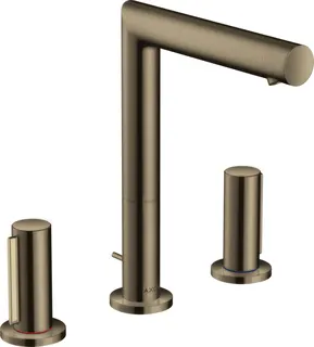 Hansgrohe 3-Loch Waschtischarmatur 200 Axor Uno Zerogriff BN – Bild 2