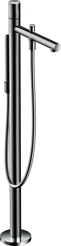 Hansgrohe Wannenmischer Axor Uno Fertigset Zerogriff zur Bodenmontage chrom