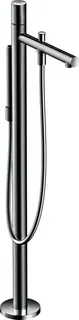 Hansgrohe Wannenmischer Axor Uno Fertigset Zerogriff zur Bodenmontage chrom