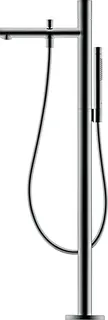 Hansgrohe Wannenmischer Axor Uno Fertigset Zerogriff zur Bodenmontage chrom – Bild 3