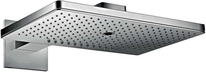 Hansgrohe Kopfbrause 460 3jet Axor chrom mit Brausearm eckig